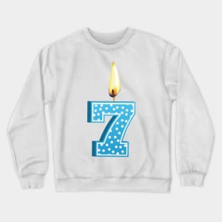 Number 7! Crewneck Sweatshirt